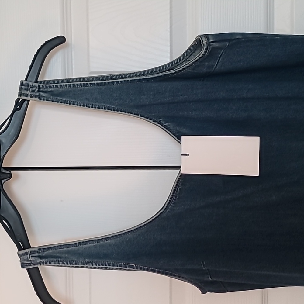 Denim Sleeveless Women's Dress Sixe xl - Picture 2 of 5